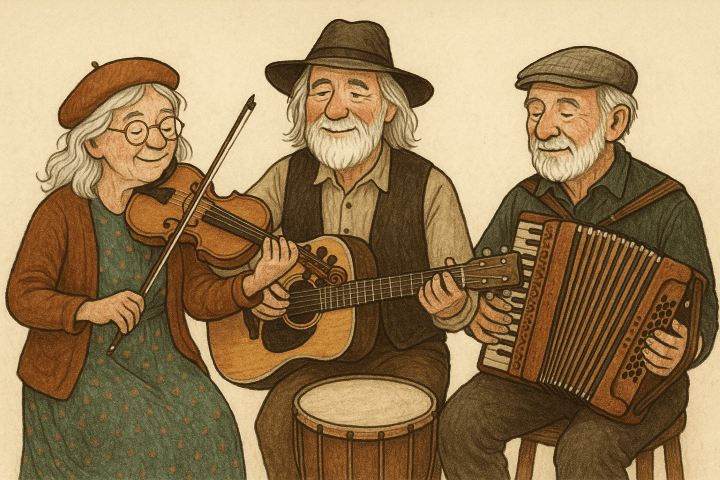 oudere muzikanten (Klein)